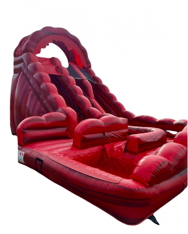 18' Dual Lane Waterslide Slip & Dip