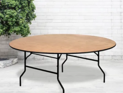 6 FT ROUND TABLE