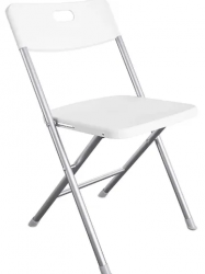 White Folding Chair